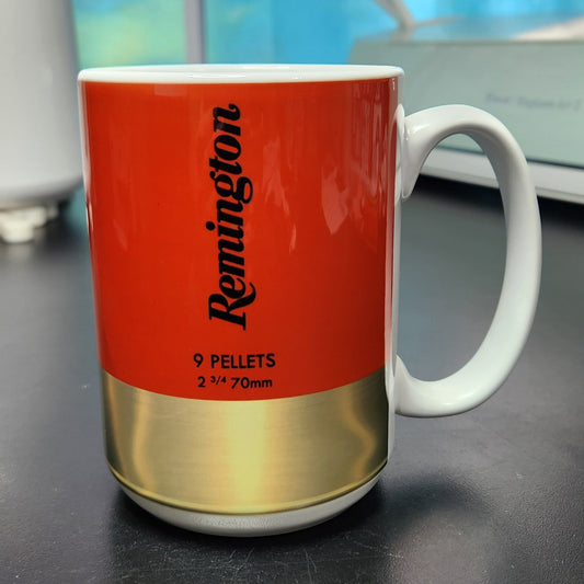 remington sublimated 15oz large mug