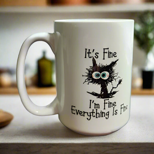 Its fine sublimated mug 15oz sublimated mug - dishwasher and microwave safe