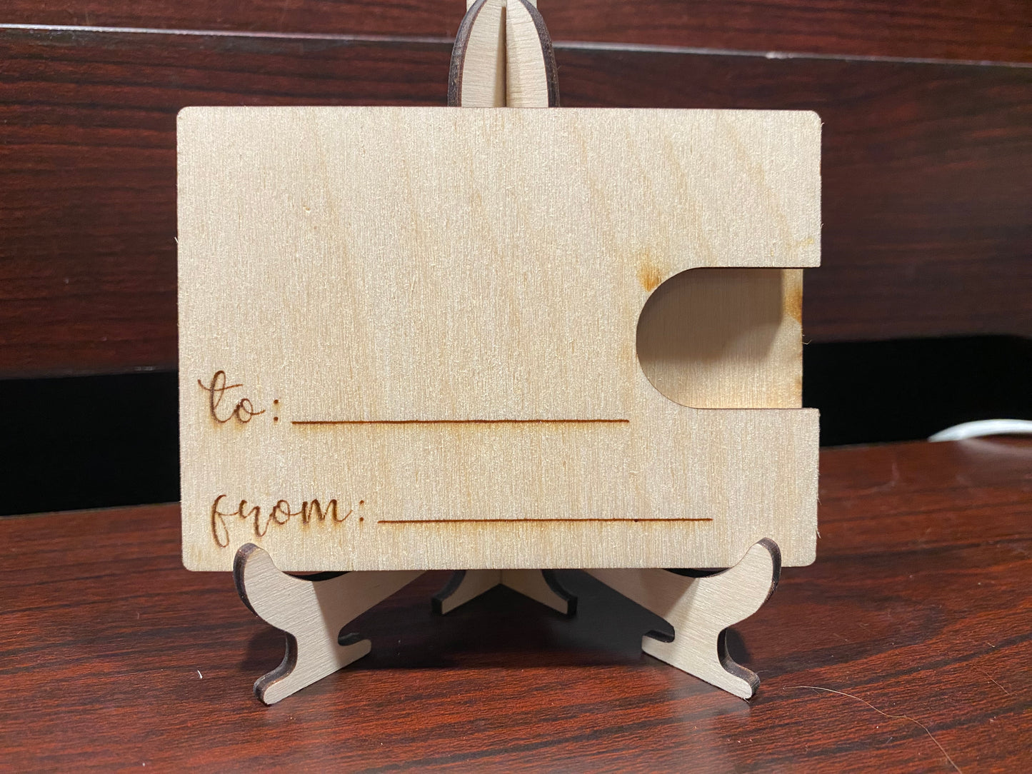 Thank you for all you do - Doctor Gift Card Holder With Stand