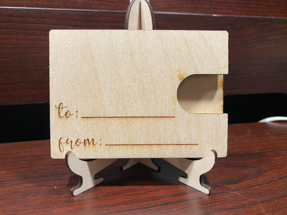 Thank you for all you do - Doctor Gift Card Holder With Stand