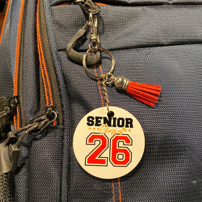 Senior 2026 Sublimated Keychains - Quick Charms