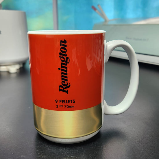 remington sublimated 15oz large mug