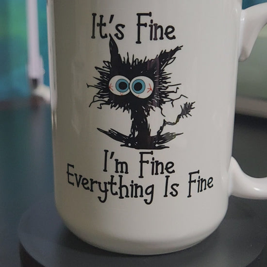 Its fine sublimated mug 15oz sublimated mug - dishwasher and microwave safe