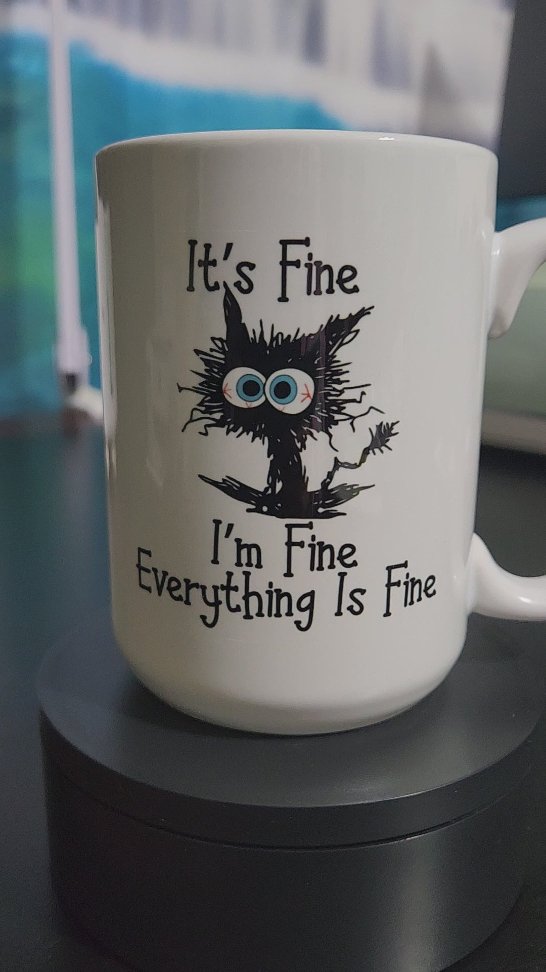 Its fine sublimated mug 15oz sublimated mug - dishwasher and microwave safe